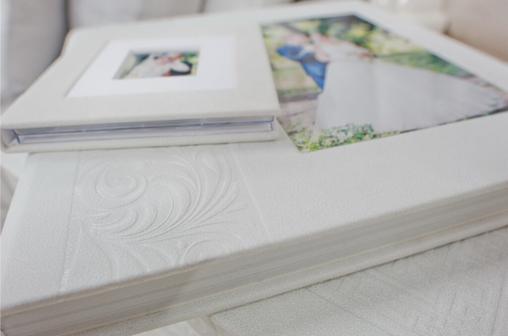 White Wedding Photo Album